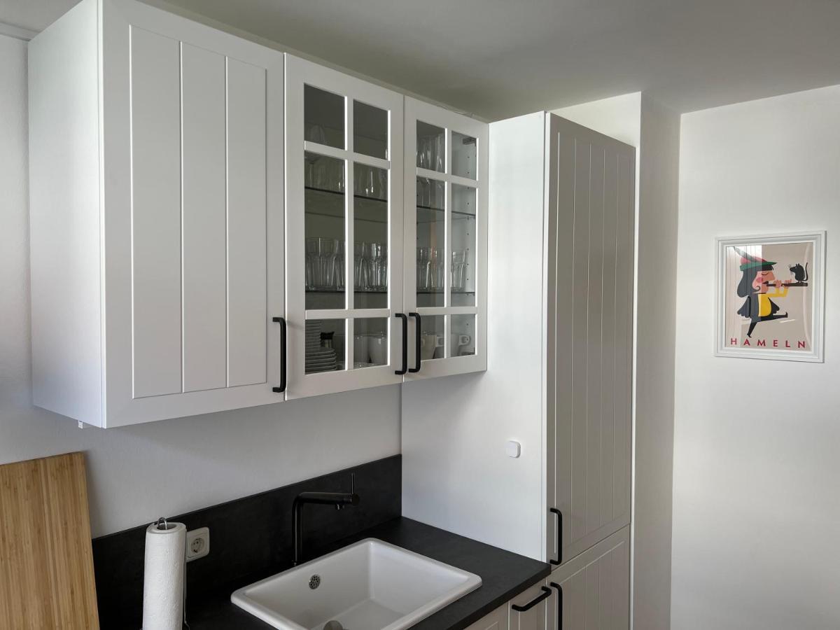 Ferienwohnung Baustrasse Hamelin Buitenkant foto