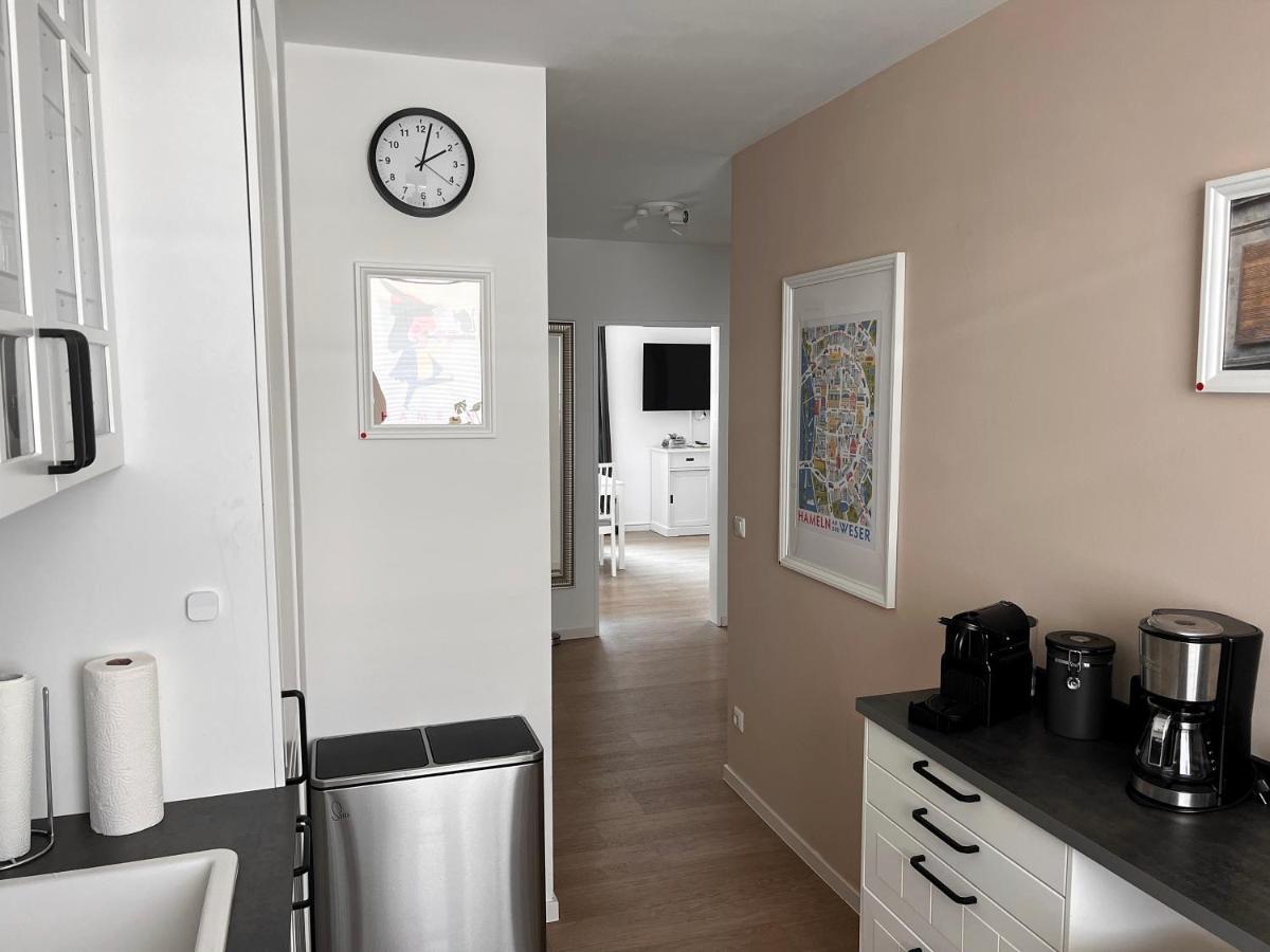 Ferienwohnung Baustrasse Hamelin Buitenkant foto